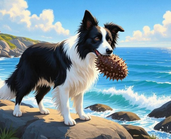 How a Stray Dog Named Xiaobai Became a Treasure-Hunting Hero on the Beach